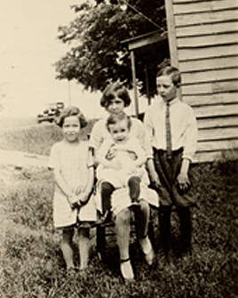Chapman children, about 1927